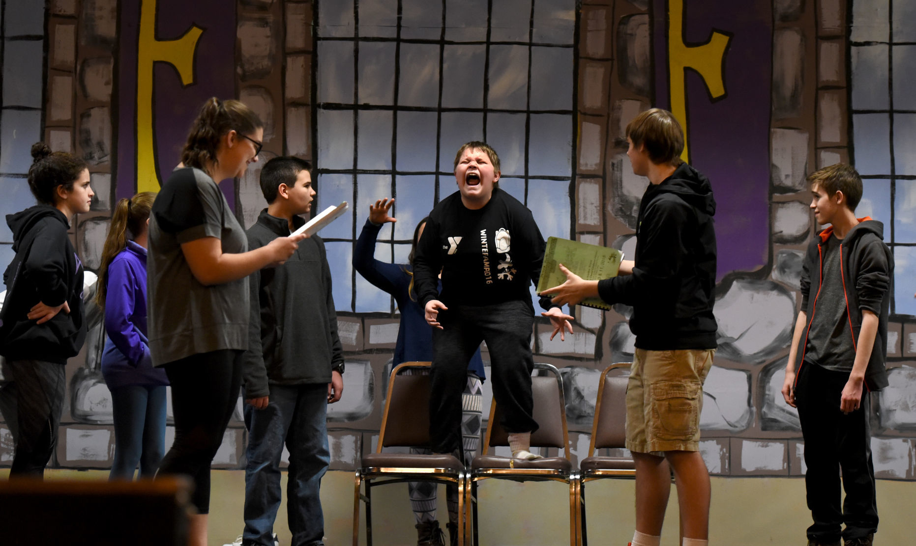 'Shrek the Musical' rehearsals 5